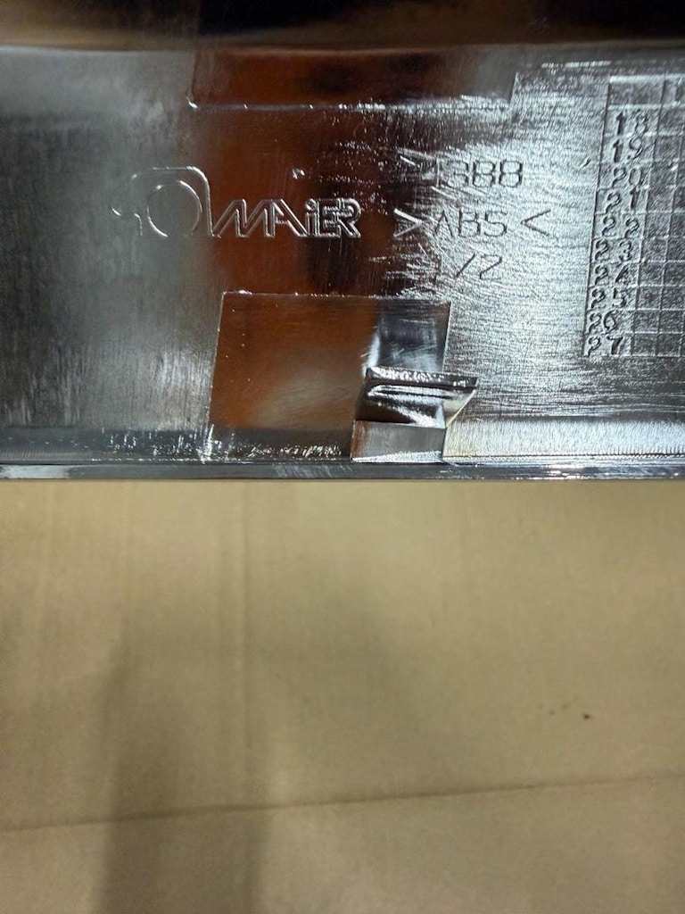 Opel Astra H Ön Üst Panjur Kaplaması Krom GM Orijinal 1322578 - 3