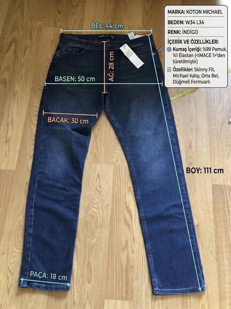 koton skinny kot erkek pantolon - 8