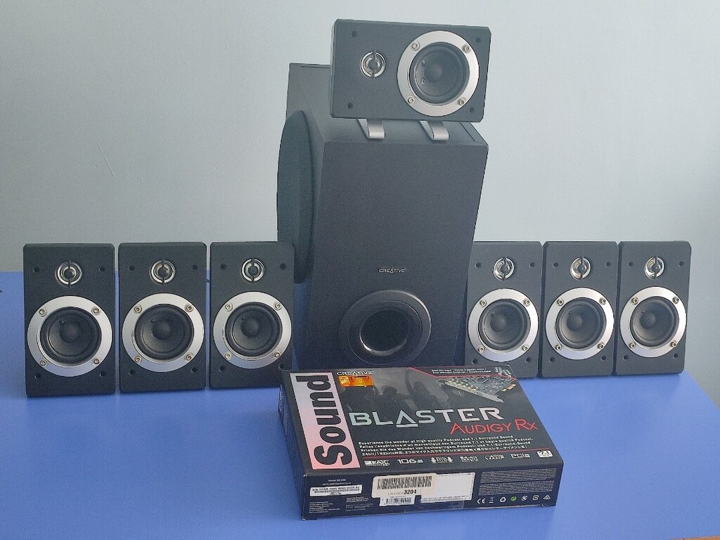 Creative İnspire T7700 + Audigy Rx 7+1 Deluxe Special Edition - 2