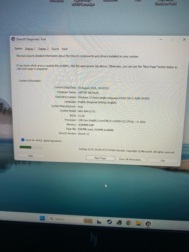 acer nitro v15 kusursuz 7 aylık cihaz - 5