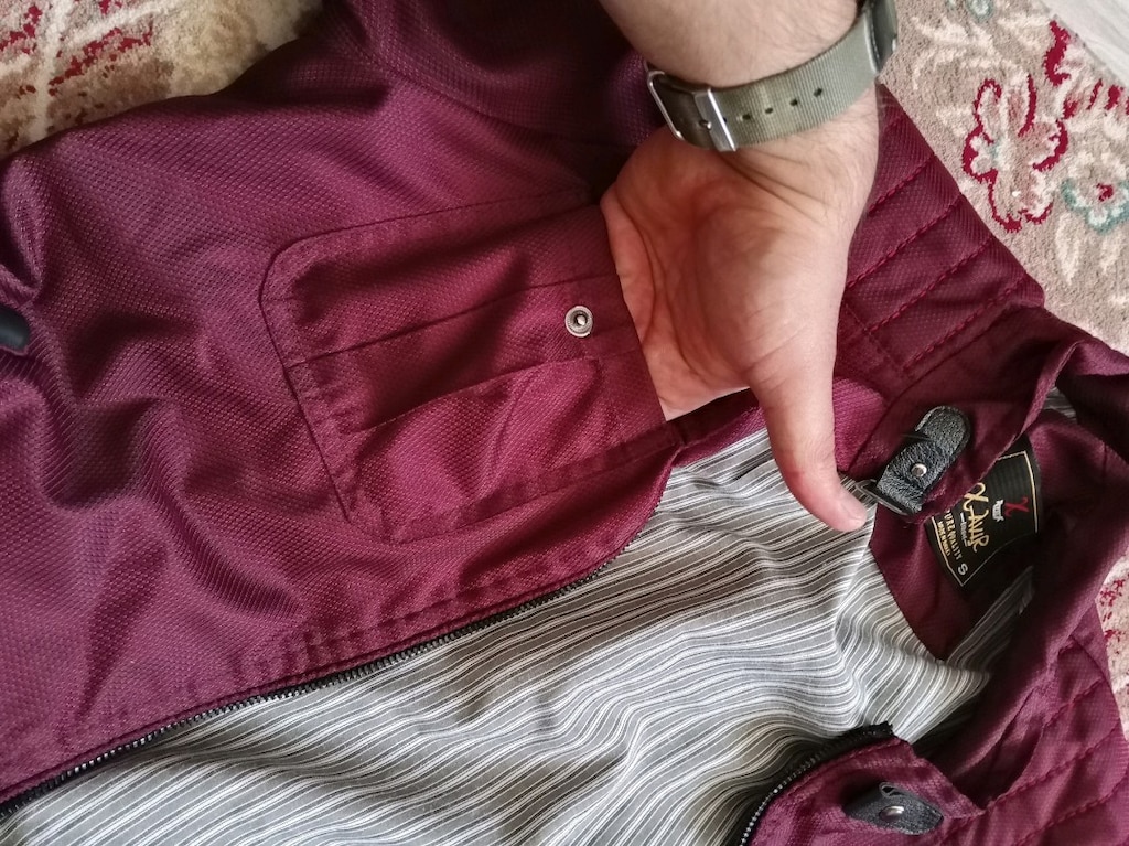 S Beden Bordo Mevsimlik Mont - 4