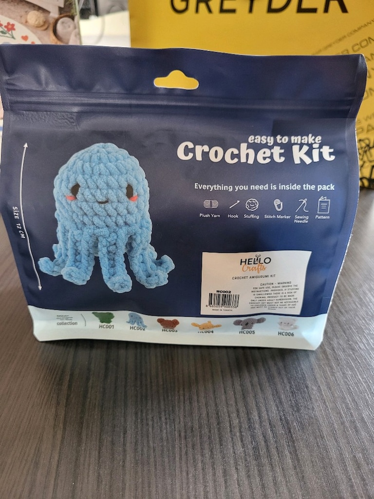 Amigurumi Ahtapot Örgü Seti - 5