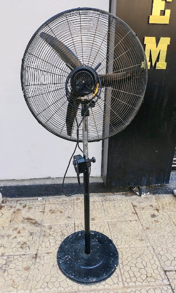 Sanayi tipi büyük boy çelik pervane vantilatör vantiratör fan - 4