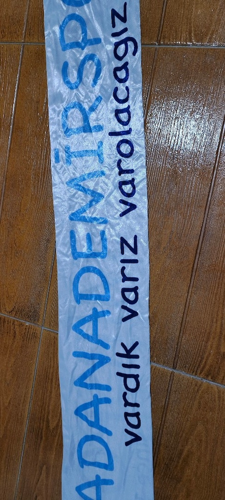 Adanademirspor atkı..1.40 a 17 eni..Ads bir de başka atkı var.. — görsel 2/9