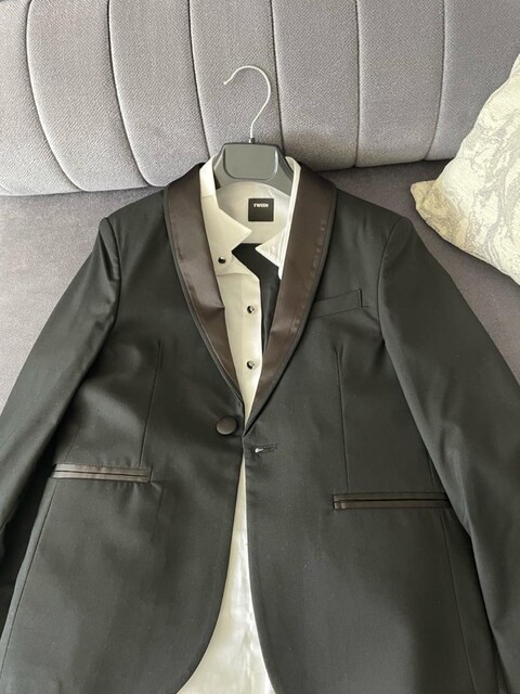 ds damat siyah erkek çocuk smokin 10 11 yaş
