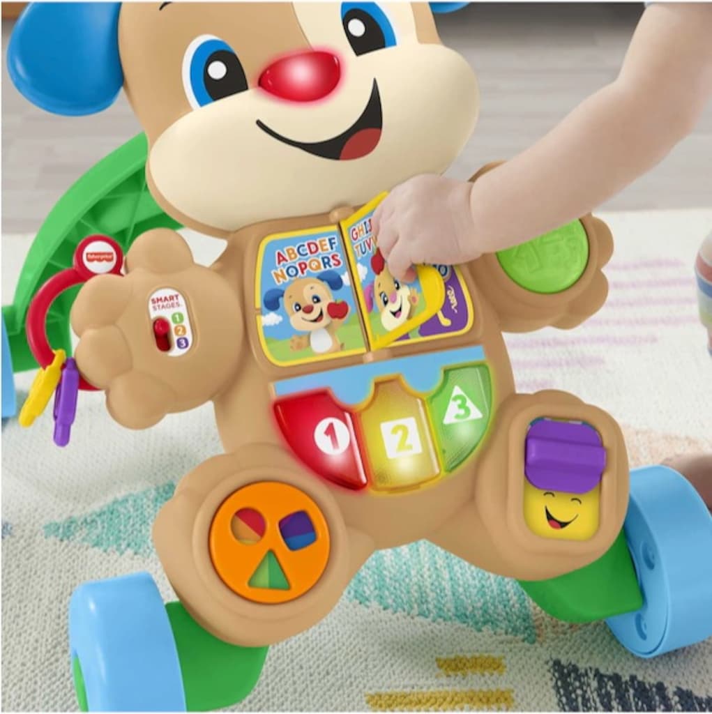Fisher Price Türkçe ve İngilizce Eğitici Köpekçik Yürüteç FTG10 - 5