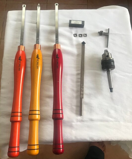 Easy Wood Tools (USA) Tam Boy Üçlü set-Ahşap Torna Bıçağı