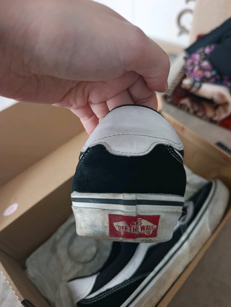 Erkek VANS BROOKLYN LS (SİYAH / BEYAZ) 44 numara - 9