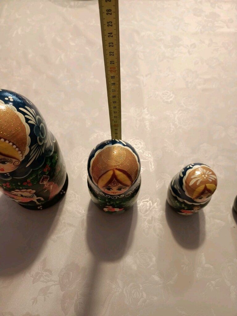 Orijinal Rus matruşka 7'li - 3