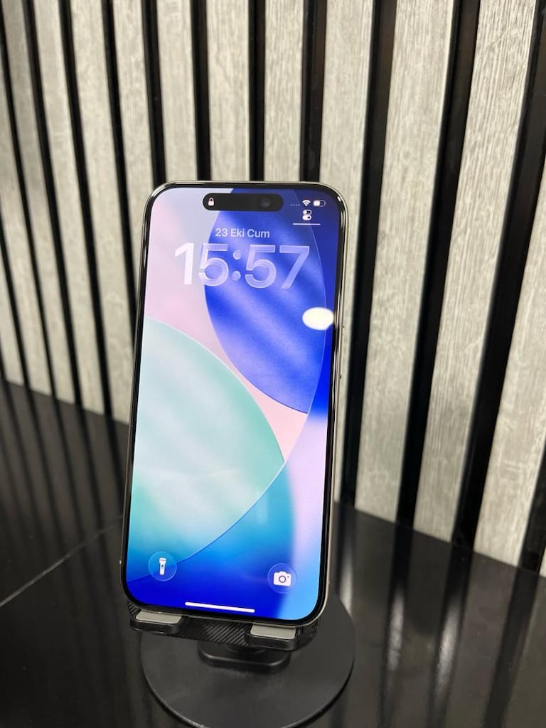 TERTEMİZ İPHONE 15 PRO DEĞİŞENSİZ ORIJINAL! - 8