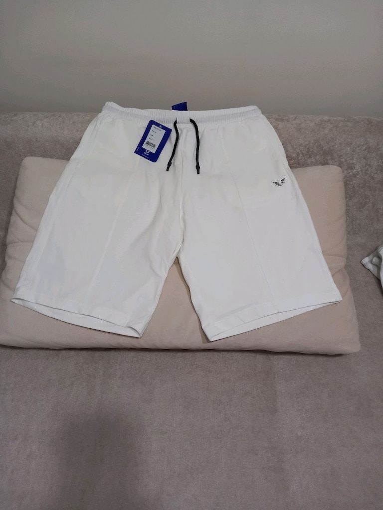 Bilcee MIKRALI UZUN ŞORT BEYAZ BORDO SİYAH LACİVERT M.L.XL VAR 600TL - 4
