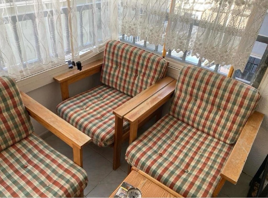 bahçe ahşap mobilyası oturma grubu - 3