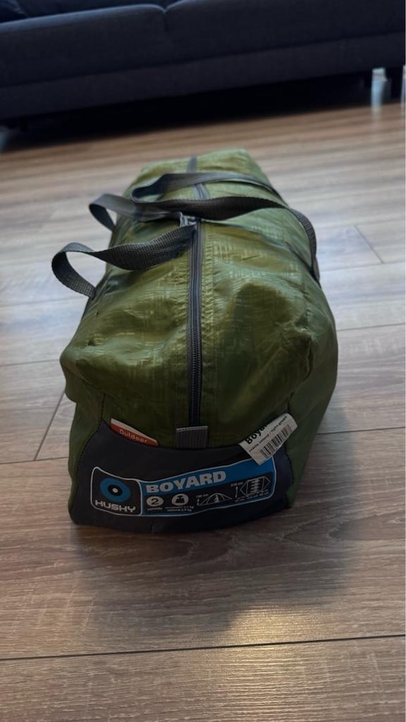 Husky Boyard 4 Light Green ve Husky Baron 4 Green + yatak şişirme pomp - 4