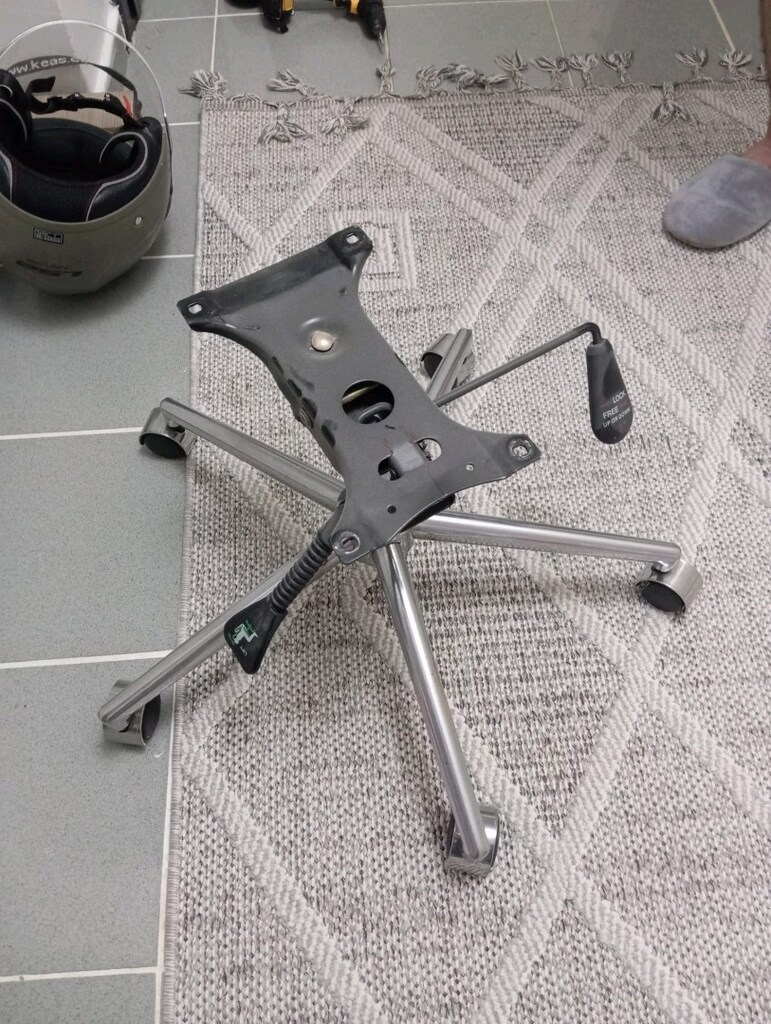 KKlasik Eames Stil Krom Ofis Koltuğu - 7
