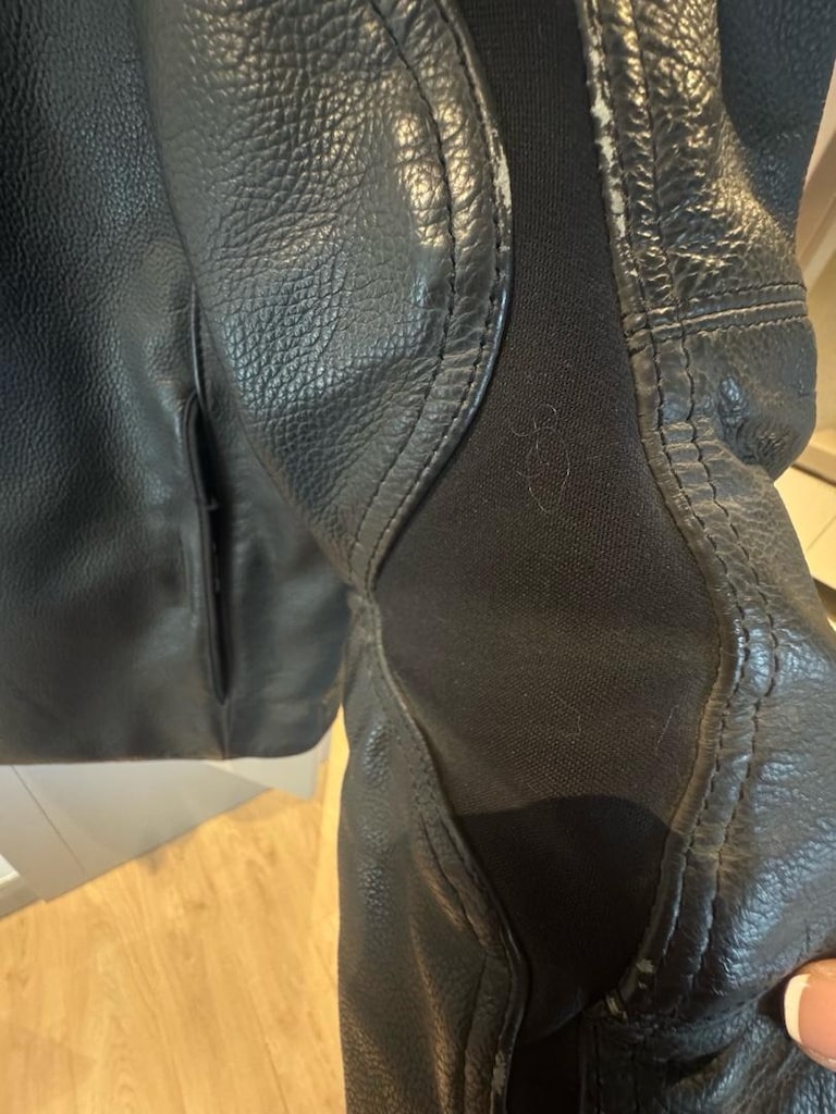 Dainese Kalınlaştırılmış Deri Erkek Mont - 4