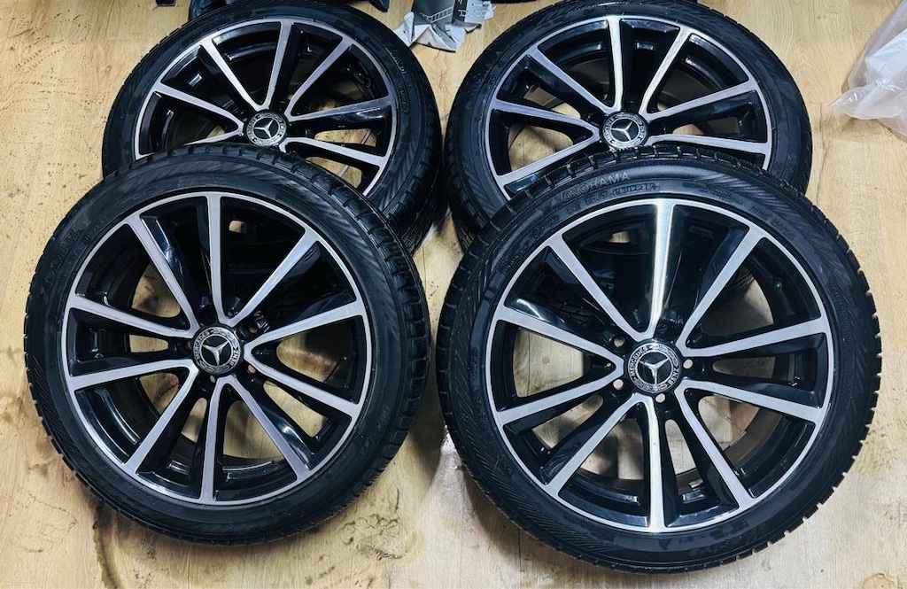 Mercedes jant lastik takimi sifir ayarinda 5x112 18 inç - 5