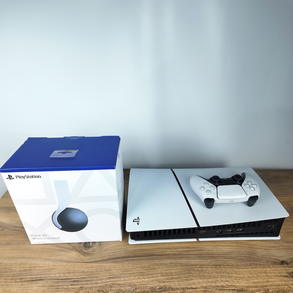 PLAYSTATION 5 SLIM CDLİ KASA TEK KOLLU + PULSE KULAKLIK SIFIR - 5