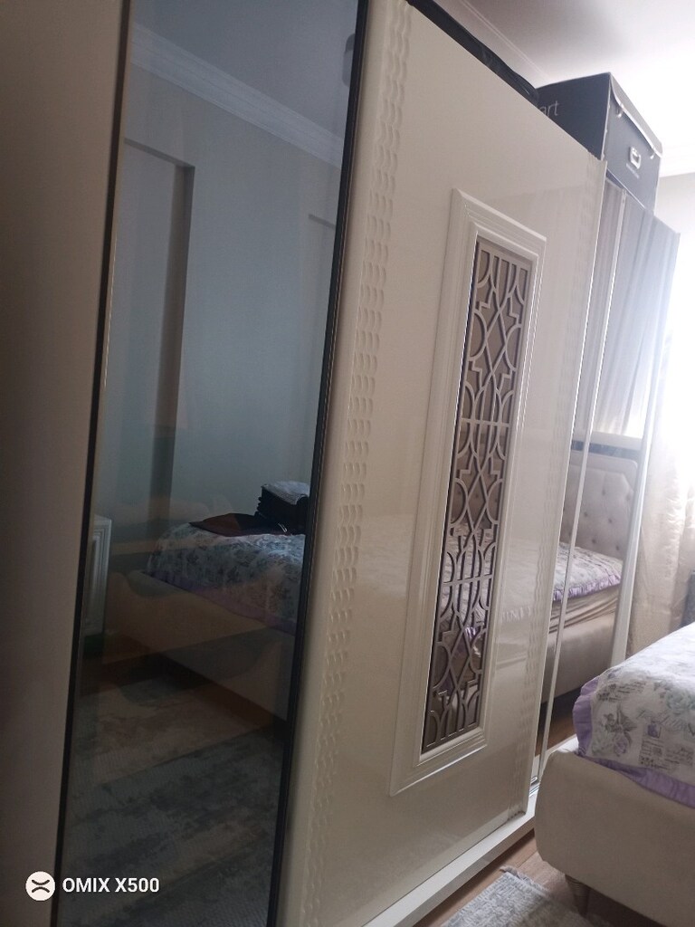 ömürlük Doğtaş özel ceviz ağacından yapılmış yatak odası LED ışıklı - 6
