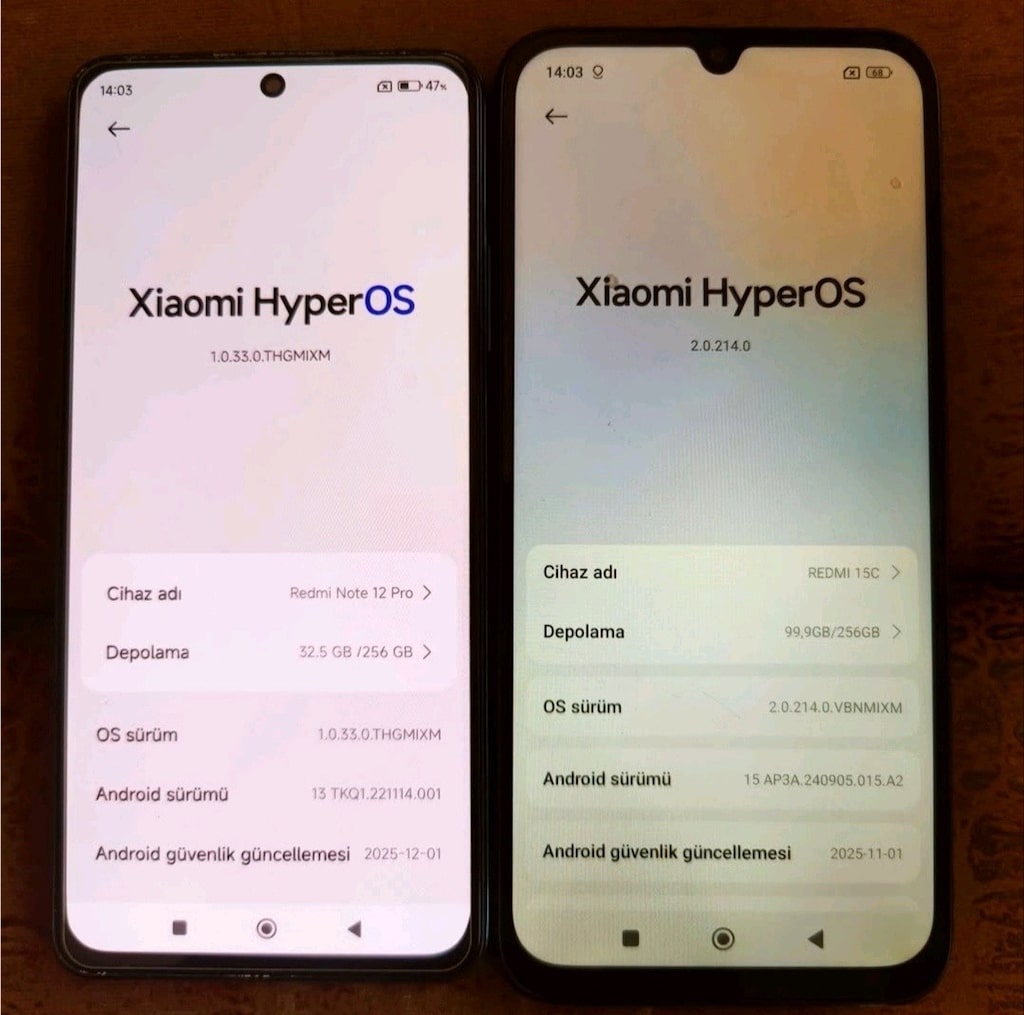 KUTULU ŞARJLI Redmi 15C ve Redmi Note 12 Pro Oyuncu Telefonu 256/8+8) - 7