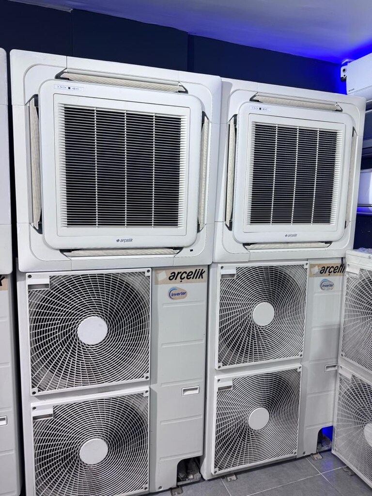 Arçelik 48 btu kaset tavan tipi Dc inverter 220V kurulum dahil garanti - 2