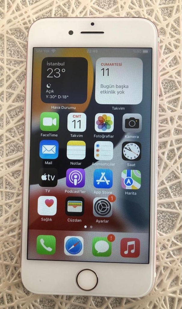 iPhone 7 TR 32gb parmak izi çalışıyor sorunsuz - 5