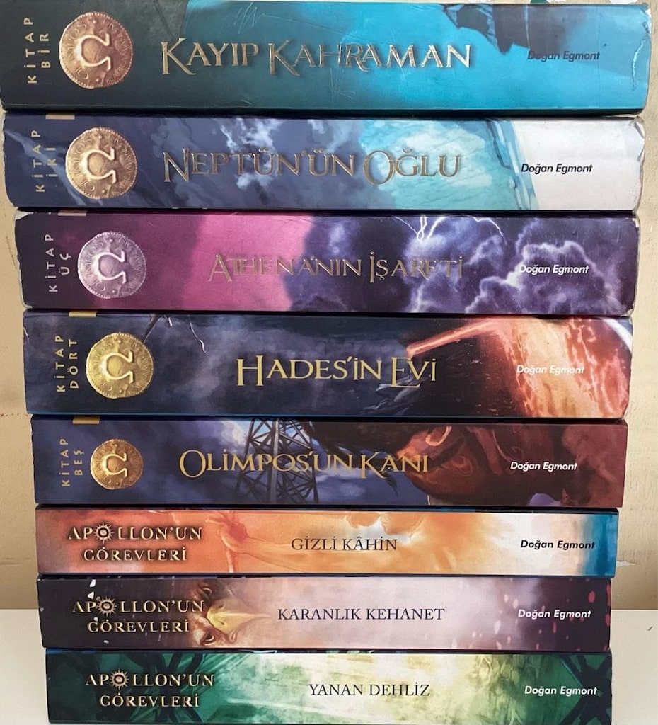 OLİMPOS KAHRAMANLARI VE APOLLON’UN GÖREVLERİ KİTAP SETİ