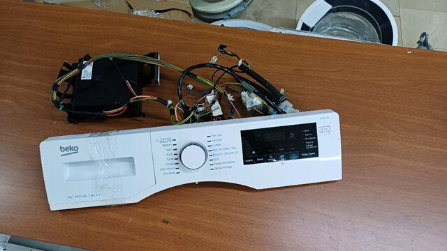 9 kg Beko Çamaşır Makinesi Anakart Kablo Tesisat BK 9101 EY