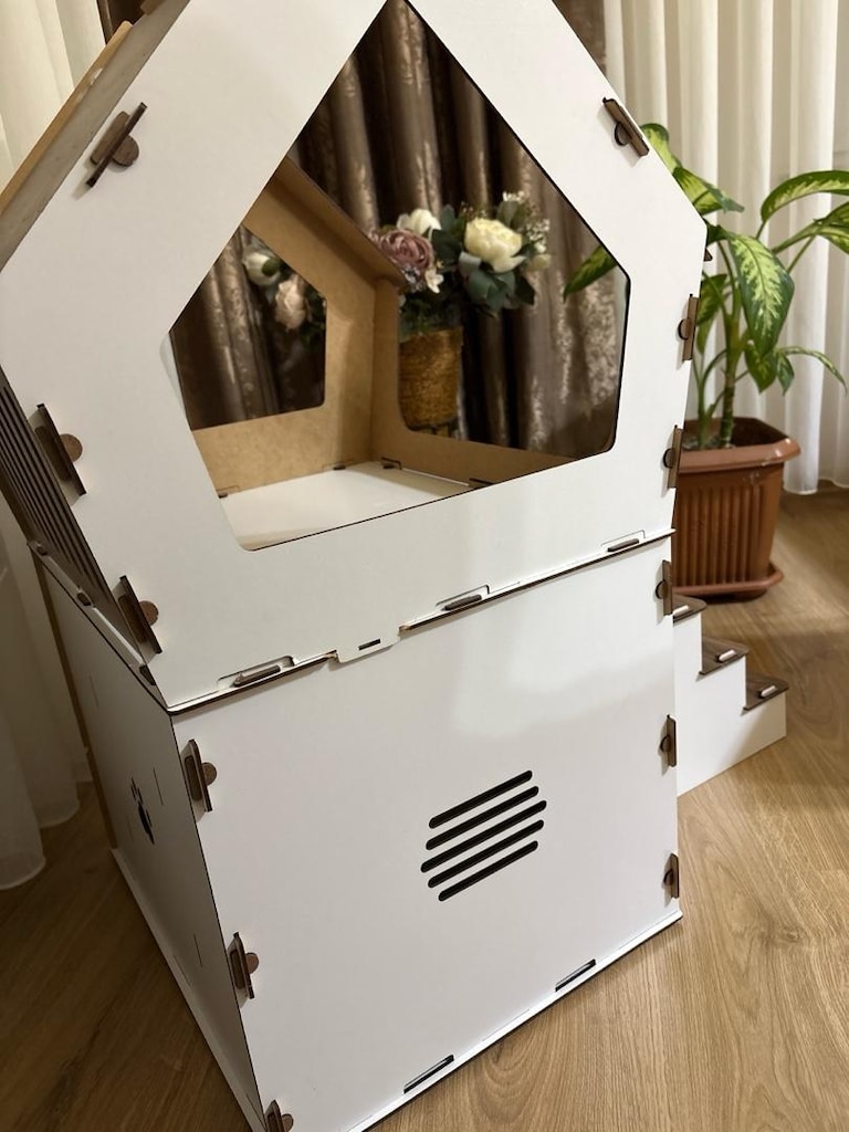 İKİ KATLI KEDİ EVİ - 7