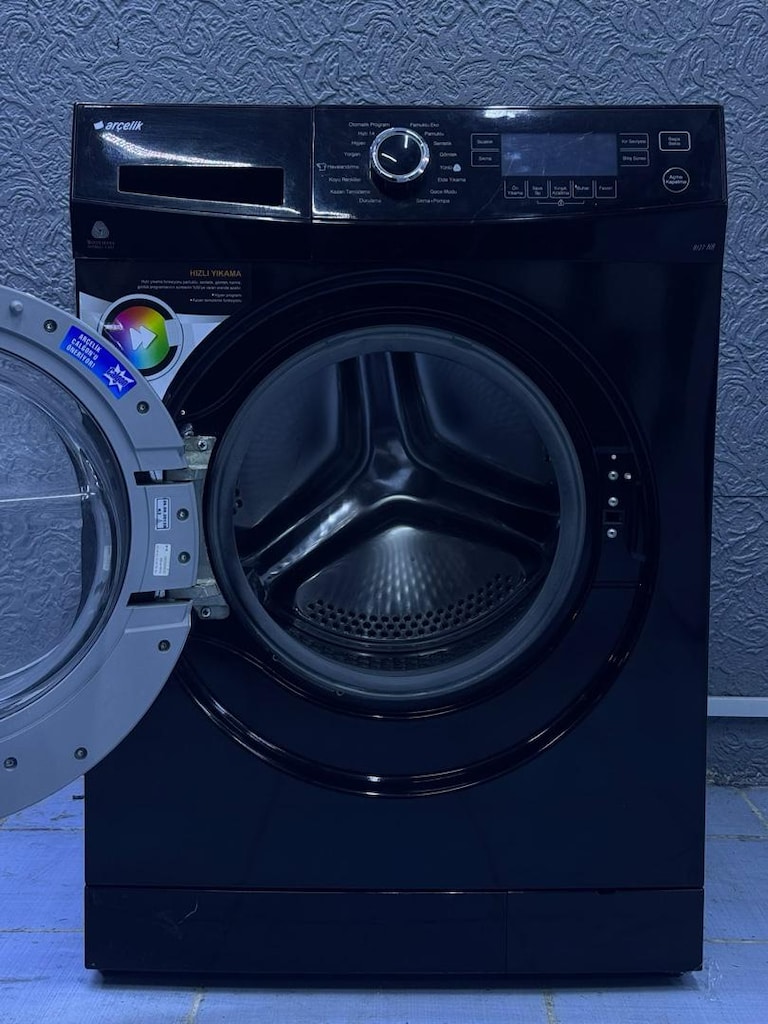 ARÇELİK YENİ MODEL 8 KG A+++ SİYAH İNLOVE ÇAMAŞIR MAKİNASI - 2