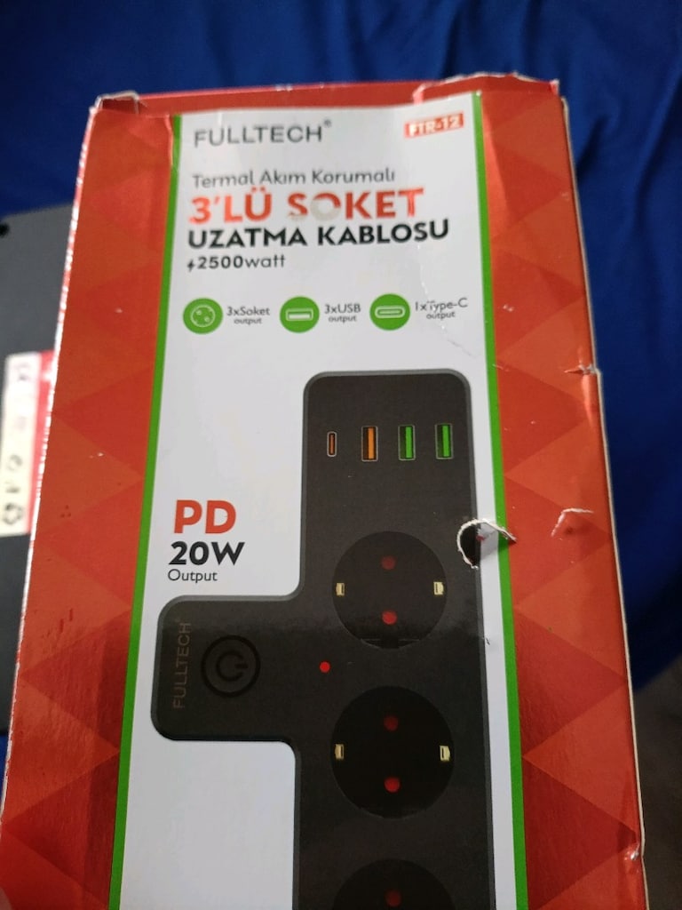 Üçlü priz akım korumalı - 4