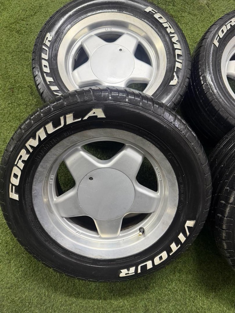 215 50 13 FORMULA VİTEOUR BEYAZ YAZILI CMS 40 JANT LASTİK - 5