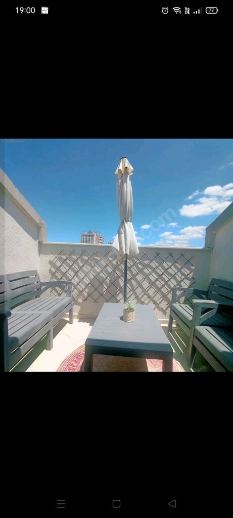 Acil SunFun Torino Katlanır 270cm Bahçe Teras Balkon Tekne Şemsiyesi - 2