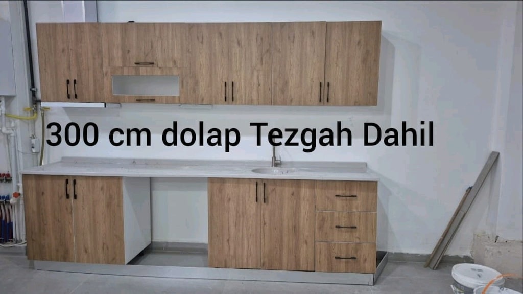 SIFIR MUTFAK DOLABI TEZGAH DAHİL - 11