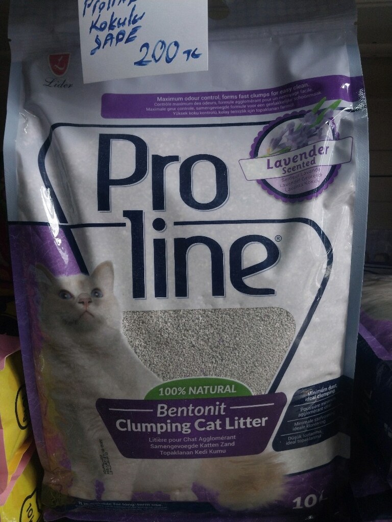 proline kokusuz ve lavanta kokulu kedi kum - 2