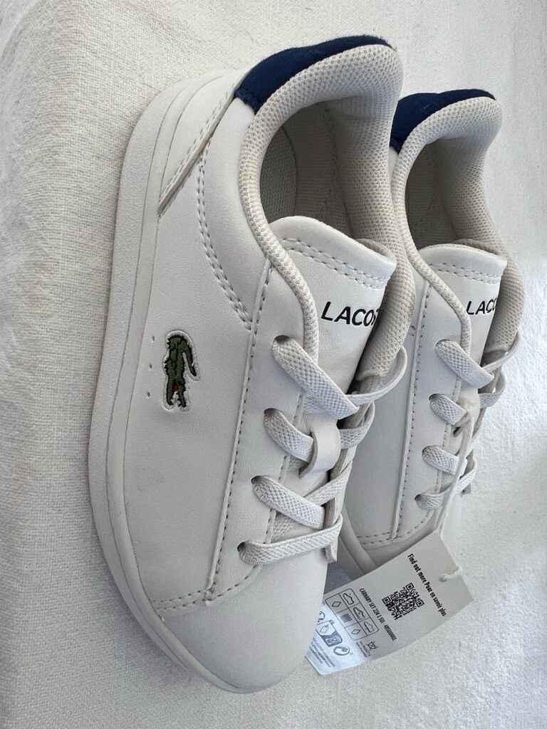 Lacoste Carnaby Set Çocuk Beyaz Spor Ayakkabı - 5