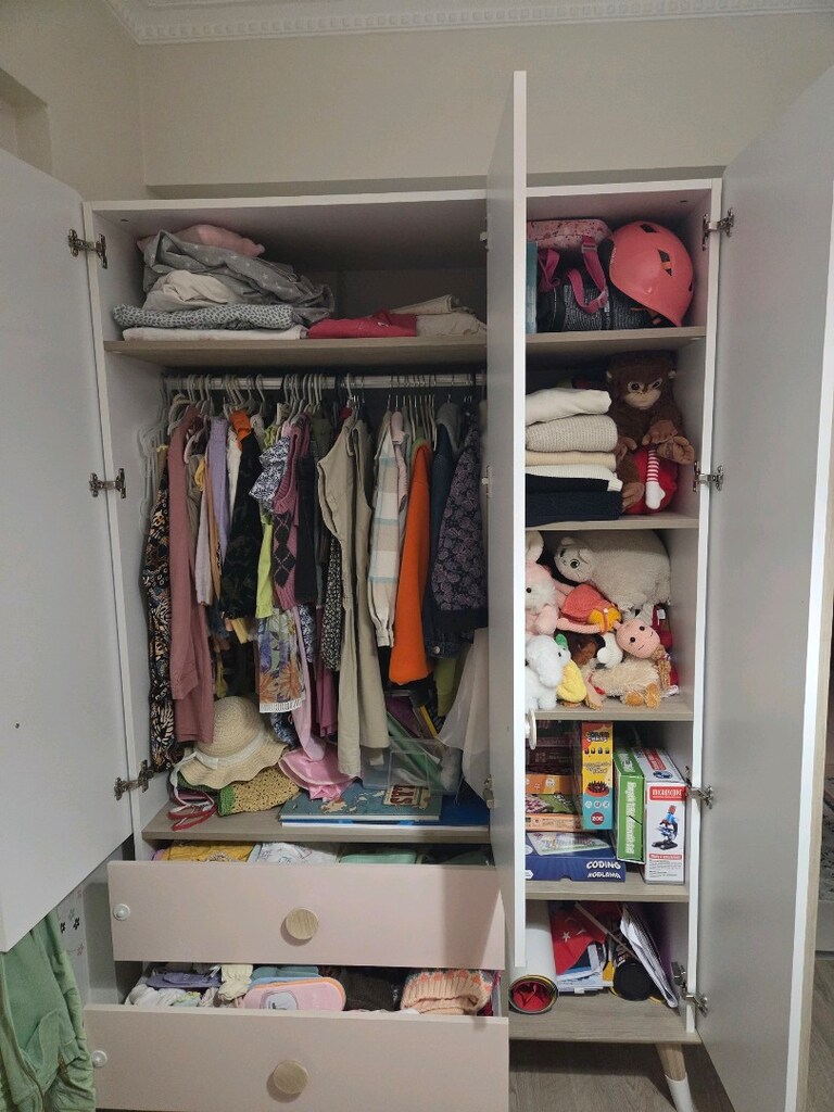 Alfemo Kids 3 kapılı dolap ve şifonyer - 3