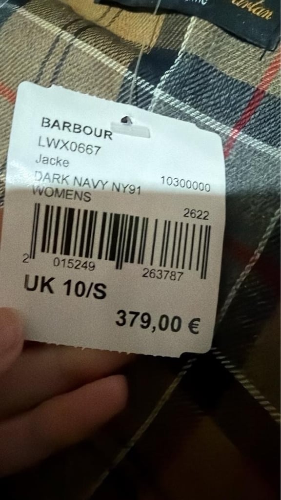 Barbour Klasik Model Mont – Orijinal, S Beden - 4