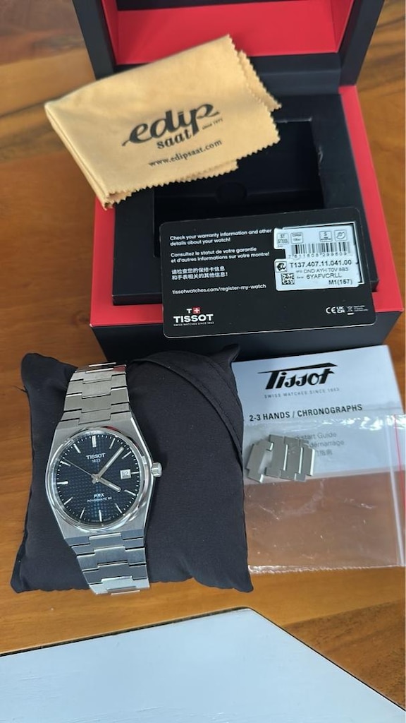 TISSOT PRX POWERMATIC 80 –40mm/Çok temiz - 15