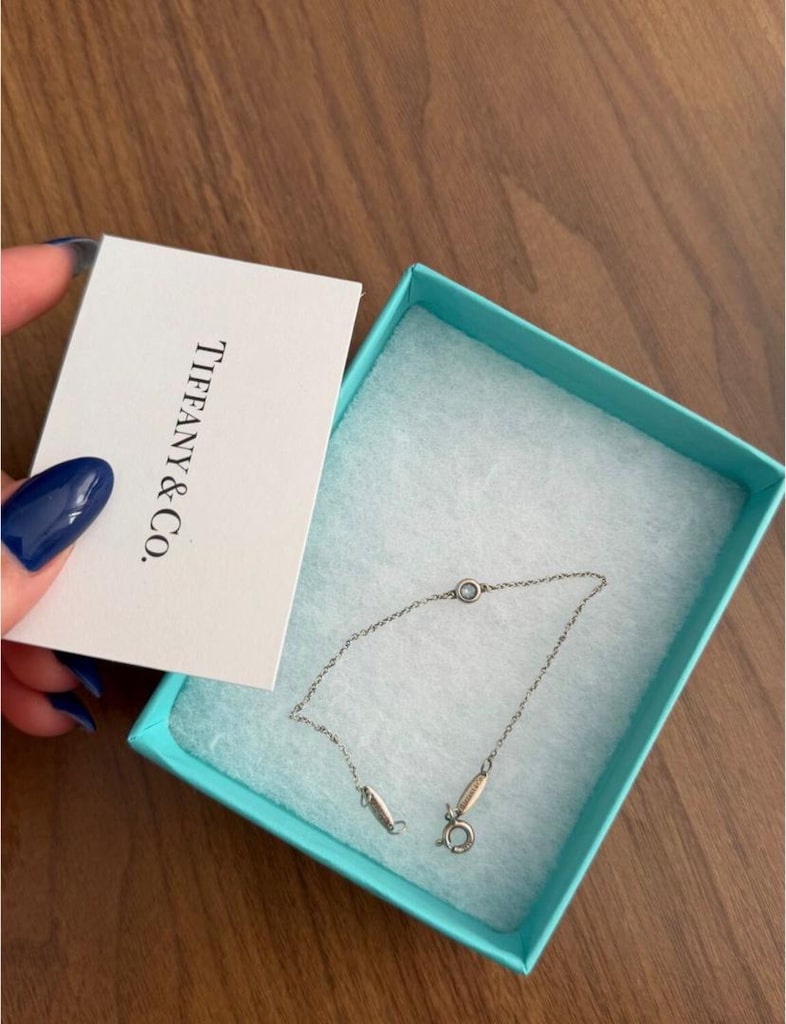 Tiffany & Co. Gümüş Mavi Bileklik - 2