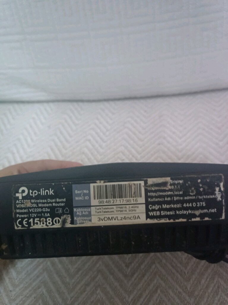 ruter modem VDSL destekli - 2