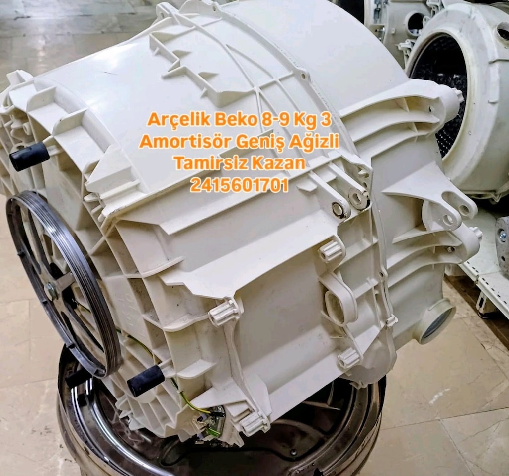 Arçelik Beko 8-9 kg 3 Amortisör Geniş Ağızlı Tamirsiz Çamaşır Makinesi - 2