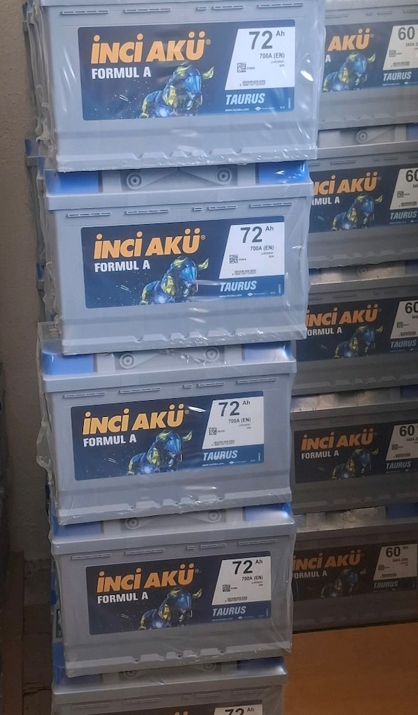 72 Amper inci akü