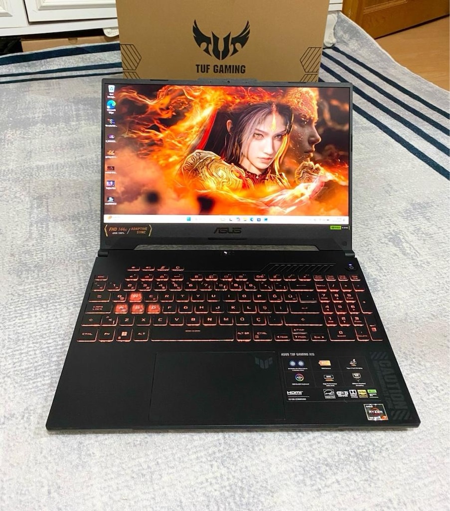 TUFF RYZEN 7-77436HS RTX 4060/8GB Garantili hatasız - 7