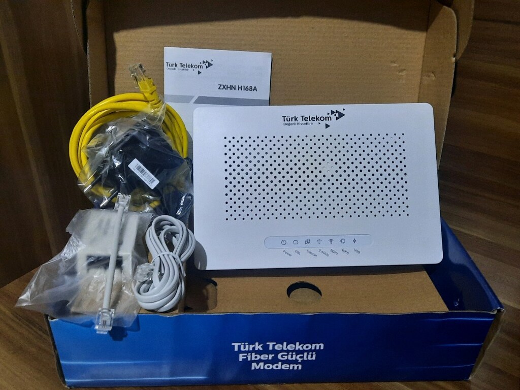 VDSL MODEM, 5G VE 2.4G, YENİ NESİL, ZTE, 88A8 - 4