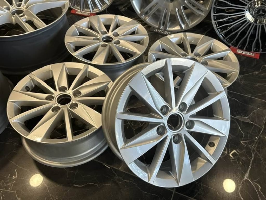 15 JANT 5X112 VW SEAT SKODA AUDİ ORJİNAL SIFIR AYARINDA TAKIM - 3