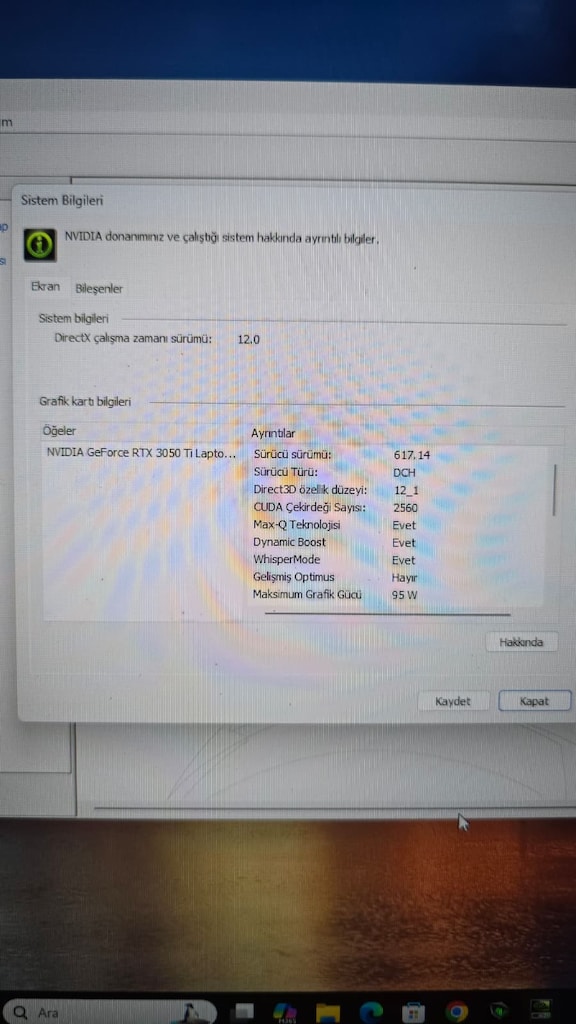 MONSTER ABRA A7 V14.2 17,,3 EKRANLI 3050Tİ LAPTOP - 10