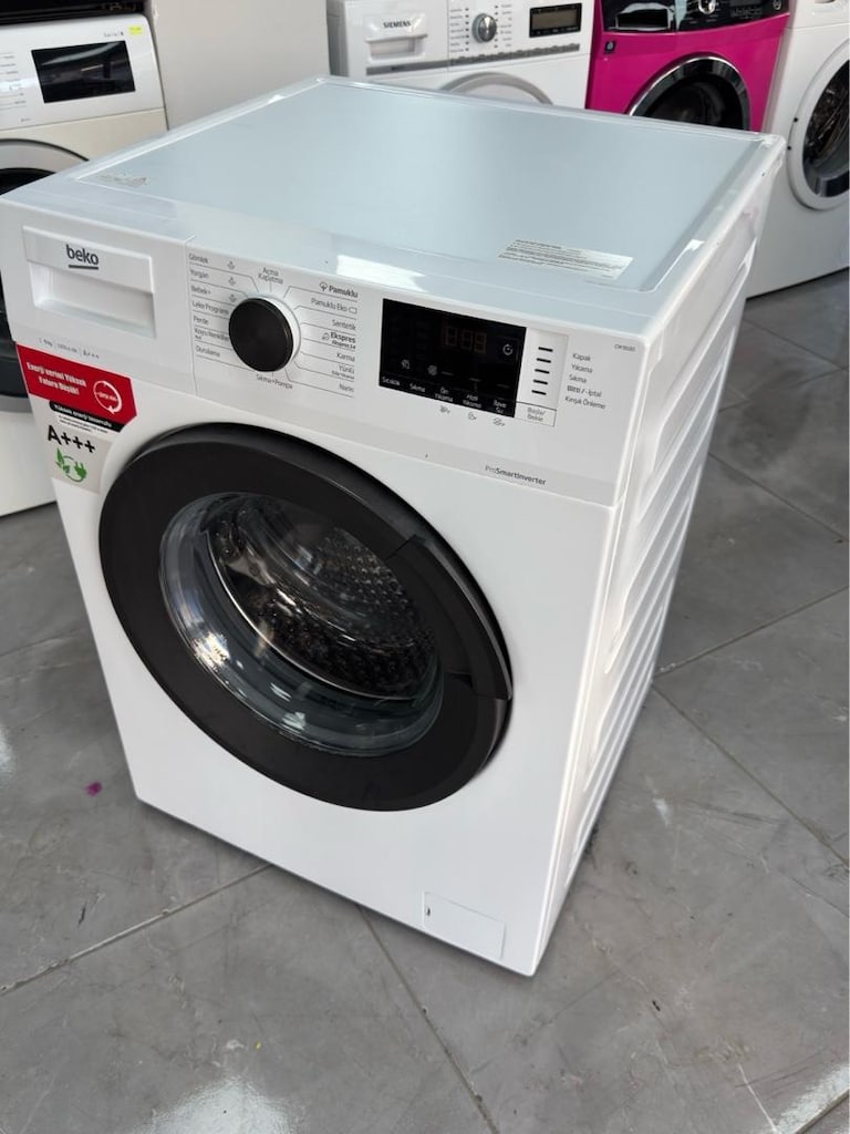 Beko 9 Kg A+++ Enerji İNVERTIR Çamaşır makinesi ADRESE TESLİM - 10