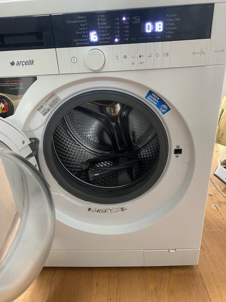 Tertemiz ve Sessiz 8 kg Arçelik Çamaşır Makinesi! - 15