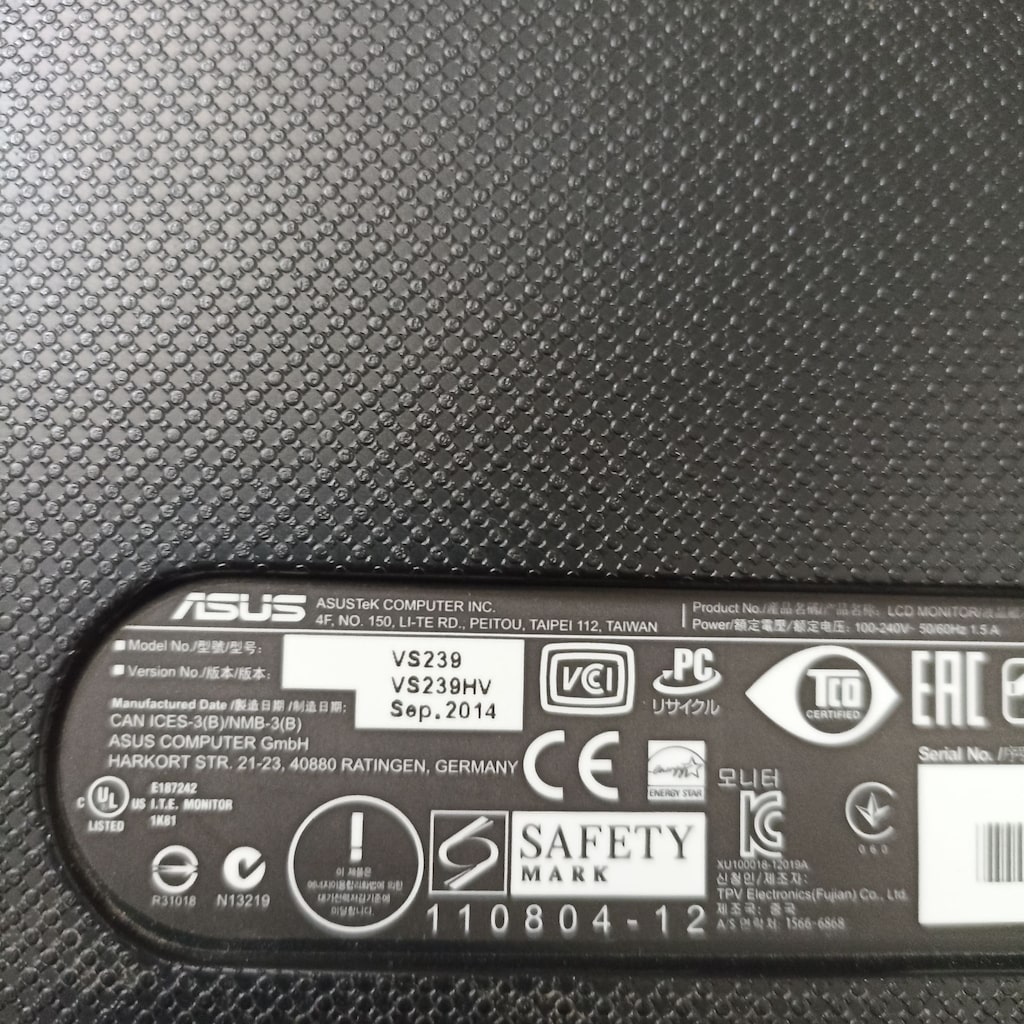 ASUS VS239 24 İNÇ 75 HZ IPS MONİTÖR - 4