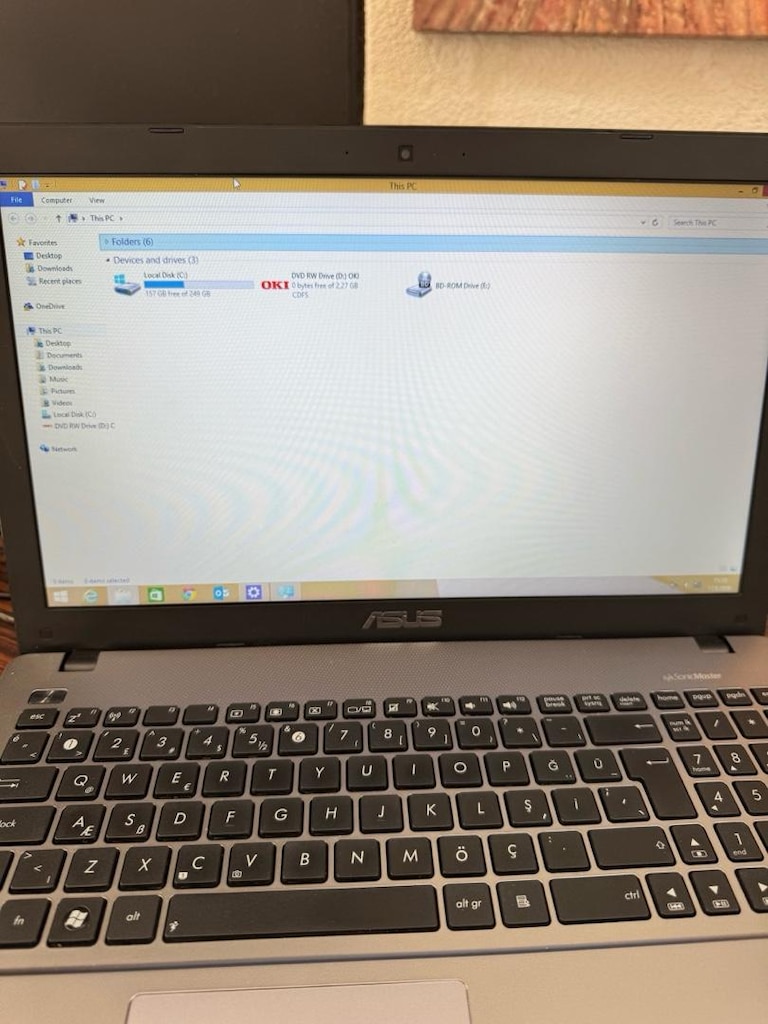 Temiz Asus i7 4.Nesil / 8GB RAM / 1TB HDD / Nvidia 840M - 2